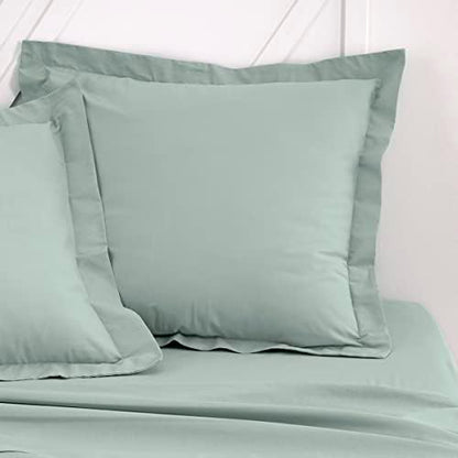 Lot de 2 Taies d'oreillers 63X63 cm 100% Coton Uni
