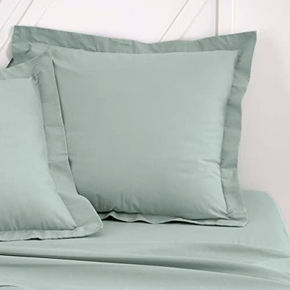 Lot de 2 Taies d'oreillers 63X63 cm 100% Coton Uni