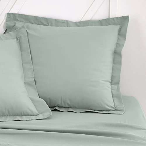 Lot de 2 Taies d'oreillers 63X63 cm 100% Coton Uni
