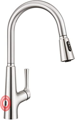 CREA Robinet de cuisine avec douchette extractible