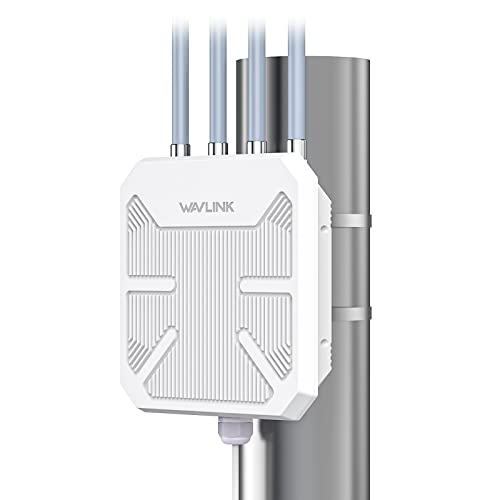 Répéteur Extérieur Haute Performance avec Antennes à Longue Portée - Amplificateur WiFi 6