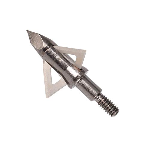 12 Pcs Têtes de Chasse 125 Grains Têtes de Flèches à Visser pour Arbalète
