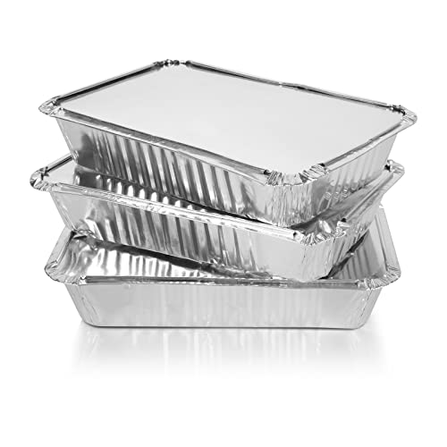 Lot de 50 Barquettes en Aluminium