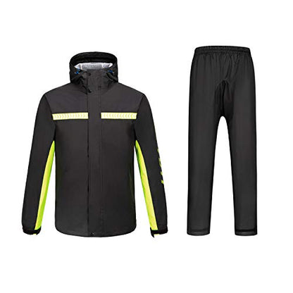 Ynport Crefreak - Combinaison imperméable à Capuche - Extérieur Homme/Femme - Étanche à l'eau de Pluie -Camouflage