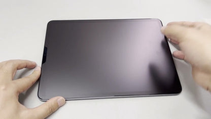 Verre Trempé Mat pour iPad Pro 13 Pouces 2024 M4, 9H Vitre Protection D'écran Mate et Protection Caméra, Anti-Reflet et Anti-Traces de Doigts, avec Outil d'Installation Facile, Lot de 2