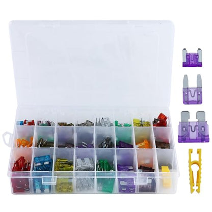 Lot de 300 fusibles de voiture + 160 mini fusibles de voiture