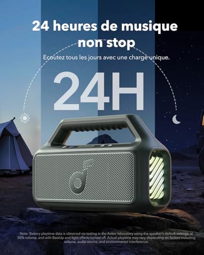 Soundcore Enceinte Bluetooth puissante Boom 2