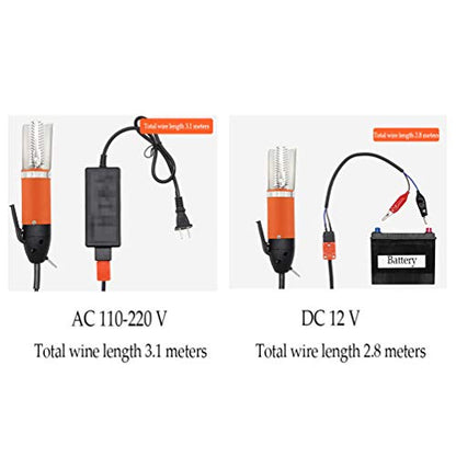 Ecailleur Électriques à Poisson avec 5 Types de Lames