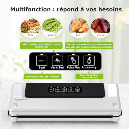 Machine Sous Vide Alimentaire 4 en 1