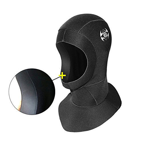 Cagoule Thermique de Combinaison Cagoule de plongée intégrale imperméable 3mm