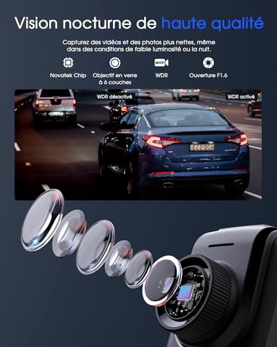Dashcam 2K Avant Wi-Fi