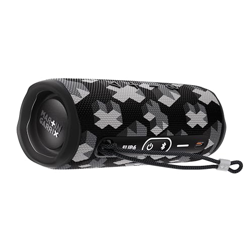 Enceinte Portable JBL Flip 6 x Martin Garrix - Son Puissant, Étanchéité IP67