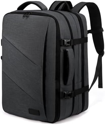 Sac à Dos Voyage Cabine Avion 40L Grand Bagage à Main Antivol Sac à Dos Ordinateur