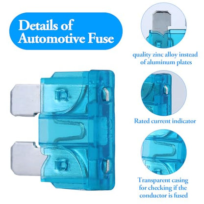 Lot de 300 fusibles de voiture + 160 mini fusibles de voiture