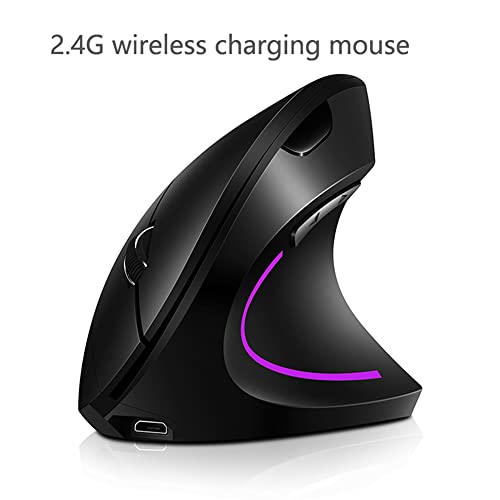 Docooler Souris verticale sans fil 2,4 G Souris
