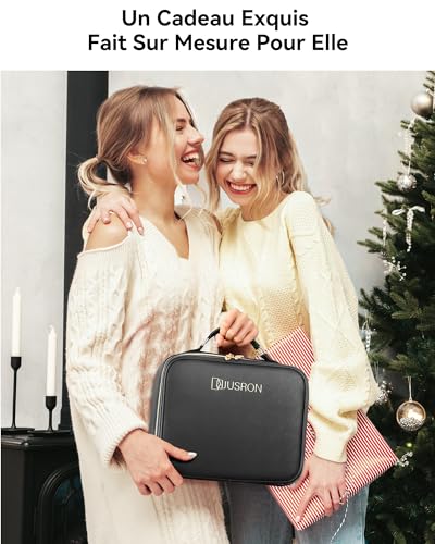 Trousse de Maquillage avec Miroir LED