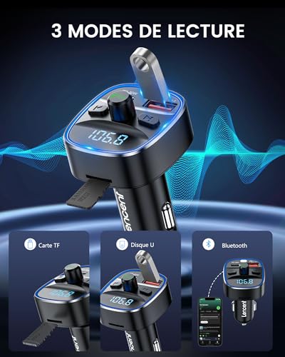 Transmetteur Bluetooth de Voiture