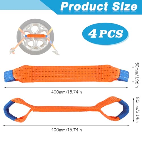 Sangle d'Arrimage de Jante pour Transport Voiture