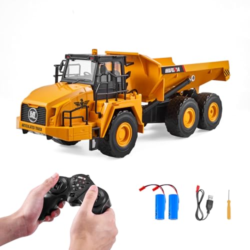 VEVOR Camion à Benne basculante télécommandé, 11 canaux, 8ans et plus