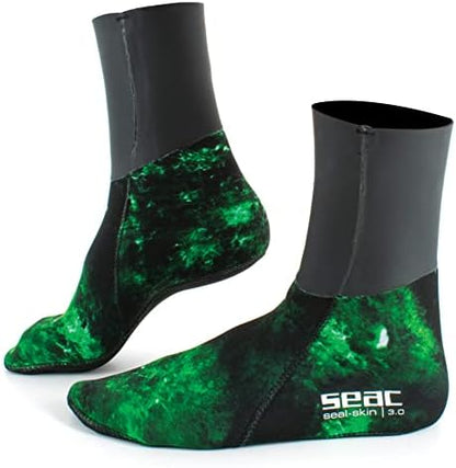 Chaussettes Thermiques pour pêche sous-Marine Camouflage de 3mm