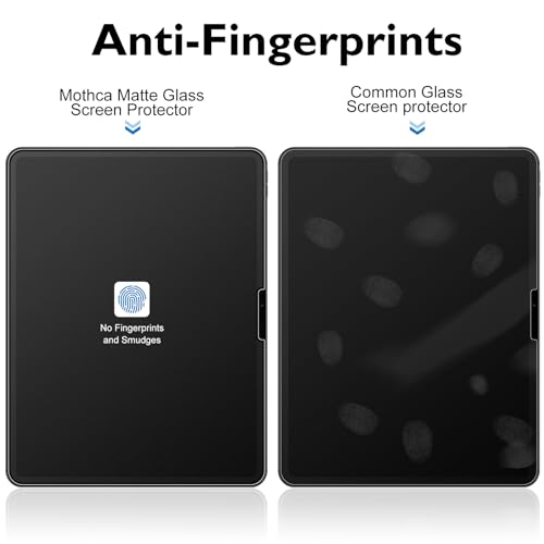 Verre Trempé Mat pour iPad Pro 13 Pouces 2024 M4, 9H Vitre Protection D'écran Mate et Protection Caméra, Anti-Reflet et Anti-Traces de Doigts, avec Outil d'Installation Facile, Lot de 2
