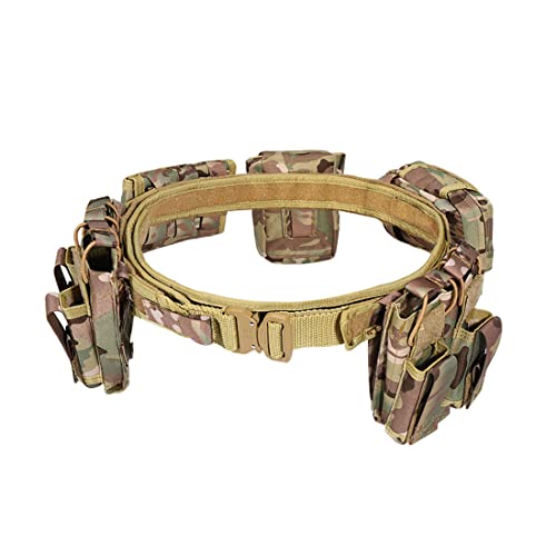 Ceinture Militaire multifonctions avec 5 Pochettes