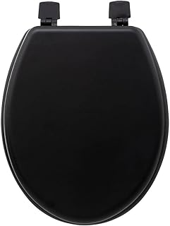 Abattant de toilette - Bois - Noir