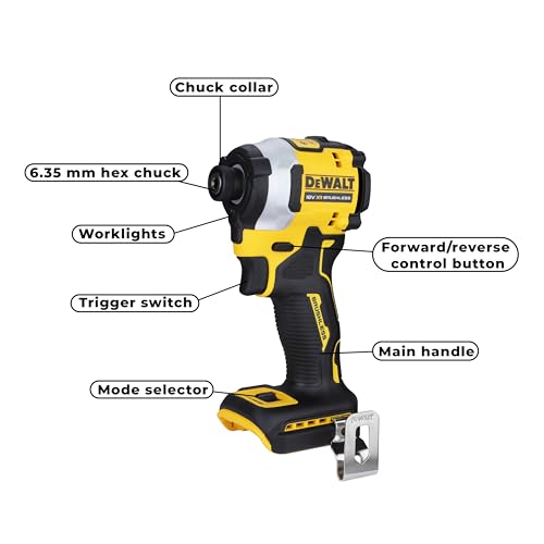 Dewalt - Visseuse à choc XR 18V Brushless (Produit seul)