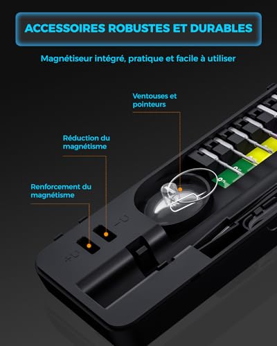 Tournevis de Précision Électrique E·Durable 58 en 1