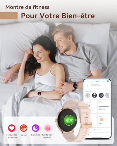 Tensky Montre Connectée Homme Femme