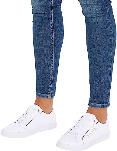 Tommy Hilfiger Baskets Femme Semelle Cuvette Tommy Signature Chaussures