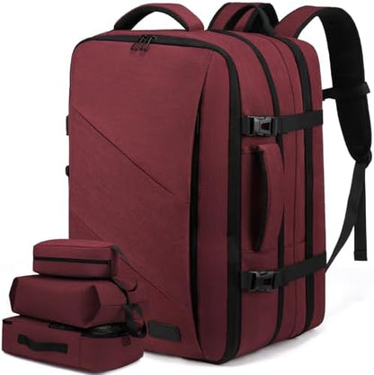 Sac à Dos Voyage Cabine Avion 40L Grand Bagage à Main Antivol Sac à Dos Ordinateur