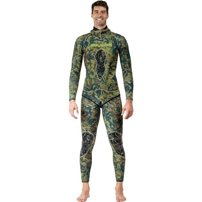 Tenue de plongé sous marine kaki