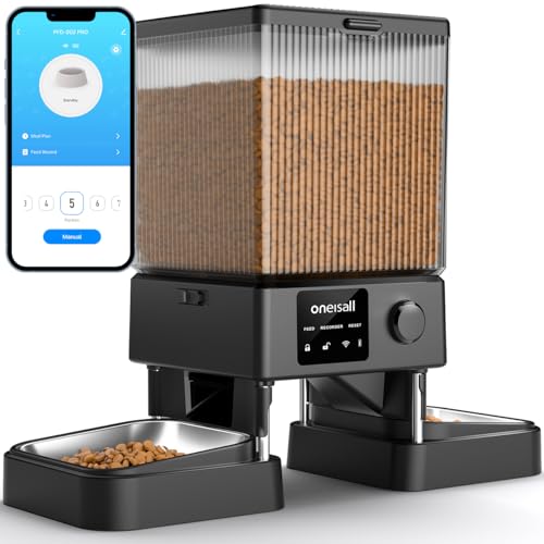 Distributeur Croquettes Chat Automatique 2 Bols