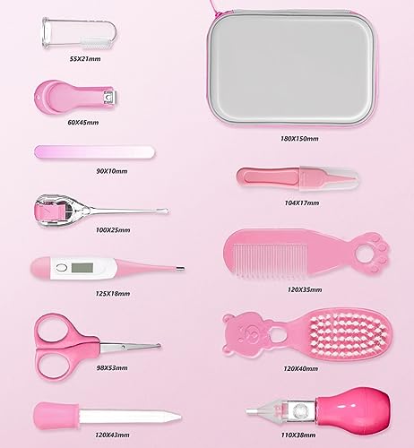 11pcs Trousse de Soin Bébé Accessoire de Soins De Bébé-Portable