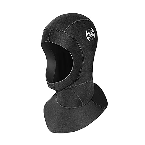 Cagoule Thermique de Combinaison Cagoule de plongée intégrale imperméable 3mm