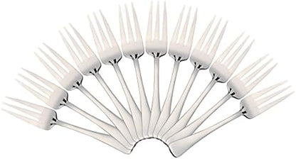 12 cuillères à Moka 10,3x2,2 cm en Acier Inoxydable Hautement Poli