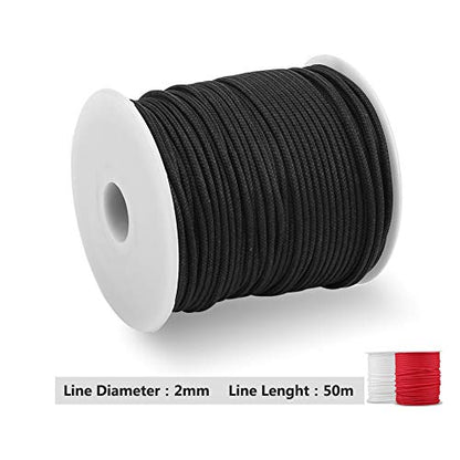 Ligne de Moulinet de Chasse Sous-Marine 50M - 2mm