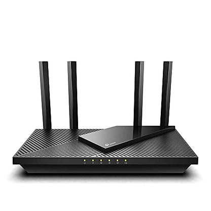 TP-Link Routeur WiFi 6 AX 3000 Mbps bi-bande, 5 ports Gigabit USB 3.0, 4 antennes à haute performance, OneMesh, WPA3, Contrôle parental, Antivirus intégré, (Archer AX55)