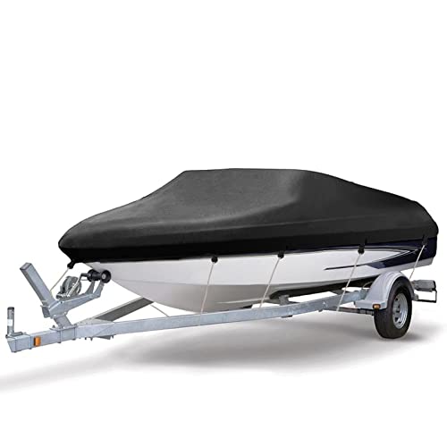 Bâche de Bateau, Housse de Bateau Portable Imperméable 4000PA, Couverture de Protection pour Bateau à Coque