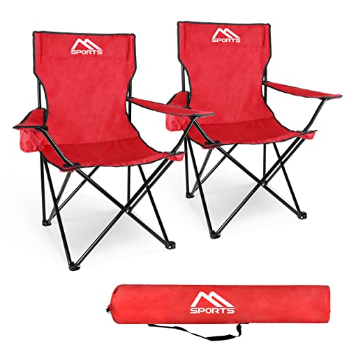 Lot de 2 chaises de camping