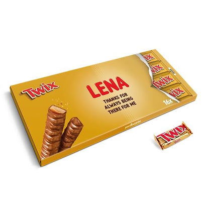 Barre de chocolat Twix XXL personnalisée