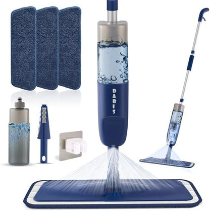Balai Lave Sol avec Vaporisateur