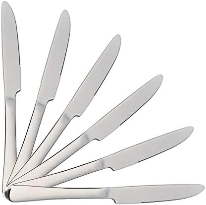 12 cuillères à Moka 10,3x2,2 cm en Acier Inoxydable Hautement Poli