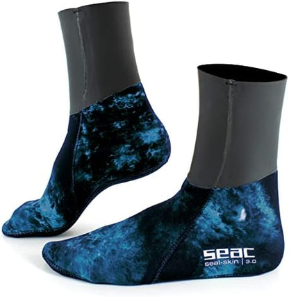 Chaussettes Thermiques pour pêche sous-Marine Camouflage de 3mm
