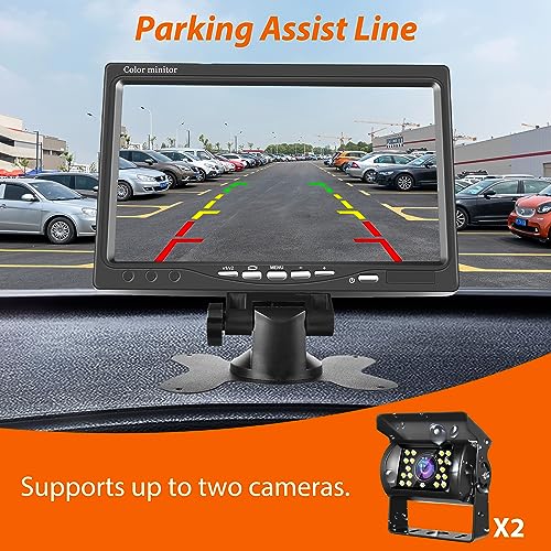 Kit Caméra de Recul avec Écran HD de 7 Pouce