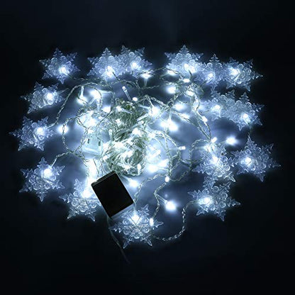 Rideau Lumineux Flocon de Neige