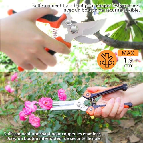 Ensemble d'Outils de Jardinage 10 Pièces