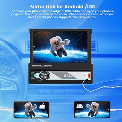 Hikity Autoradio 1 Din Carplay pour voiture
