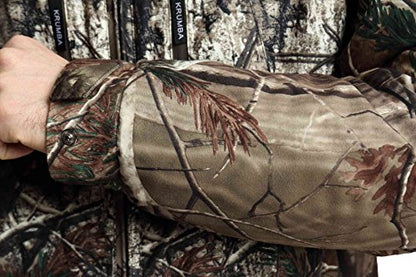Krumba Hommes Camouflage Chasse Coupe-vent Imperméable Veste